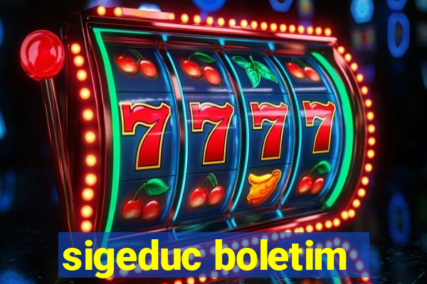 sigeduc boletim